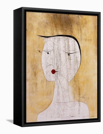 Sealed Woman-Paul Klee-Framed Stretched Canvas