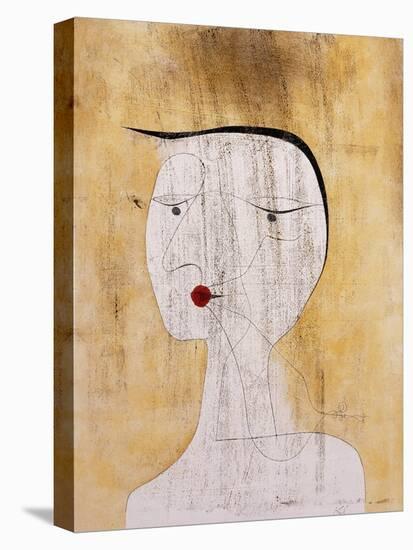 Sealed Woman-Paul Klee-Stretched Canvas