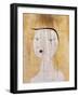 Sealed Woman-Paul Klee-Framed Art Print