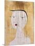 Sealed Woman-Paul Klee-Mounted Art Print