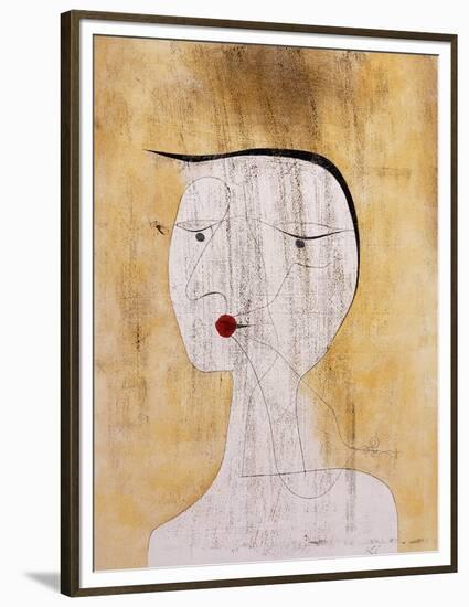 Sealed Woman-Paul Klee-Framed Premium Giclee Print