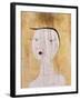 Sealed Woman-Paul Klee-Framed Art Print