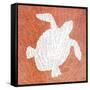 Sealife on Coral III-Julie DeRice-Framed Stretched Canvas