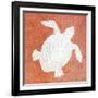 Sealife on Coral III-Julie DeRice-Framed Art Print