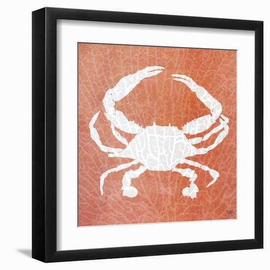 Sealife on Coral IV-Julie DeRice-Framed Art Print