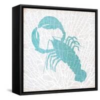 Sealife on Coral VI-Julie DeRice-Framed Stretched Canvas