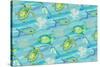 Sealife Rectangle I-Julie DeRice-Stretched Canvas