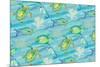 Sealife Rectangle I-Julie DeRice-Mounted Art Print