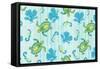 Sealife Rectangle III-Julie DeRice-Framed Stretched Canvas