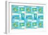 Sealife Rectangle V-Julie DeRice-Framed Art Print