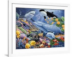 Sealife-Jenny Newland-Framed Giclee Print