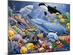 Sealife-Jenny Newland-Mounted Giclee Print