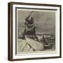 Seals and Sealskins, Hunters Killing the Seals in the Arctic Regions-Samuel Edmund Waller-Framed Giclee Print