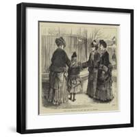Seals and Sealskins, Wearing the Skins in England-Henry Woods-Framed Giclee Print