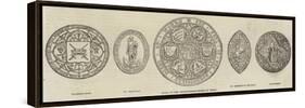 Seals of the Metropolitan Board of Works-null-Framed Stretched Canvas