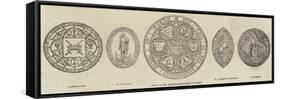 Seals of the Metropolitan Board of Works-null-Framed Stretched Canvas