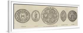 Seals of the Metropolitan Board of Works-null-Framed Premium Giclee Print