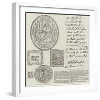 Seals of the Siamese Kingdom-null-Framed Giclee Print