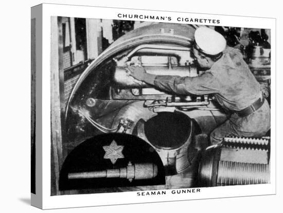 Seaman Gunner, 1937-WA & AC Churchman-Stretched Canvas