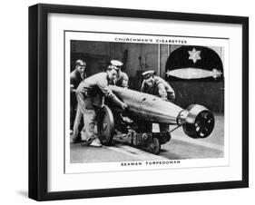 Seaman Torpedoman, 1937-WA & AC Churchman-Framed Giclee Print