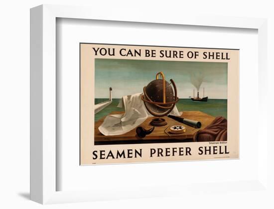 Seamen Prefer Shell-null-Framed Art Print