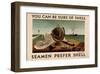 Seamen Prefer Shell-null-Framed Art Print