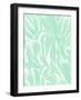 Seamfoam Organic Pattern-Cat Coquillette-Framed Giclee Print