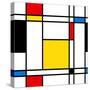 Seamless Abstract Geometric Colorful For Continuous Replicate-alexfiodorov-Stretched Canvas