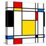 Seamless Abstract Geometric Colorful For Continuous Replicate-alexfiodorov-Stretched Canvas