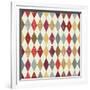 Seamless Abstract Retro Pattern. Stylish Geometric Background-incomible-Framed Art Print