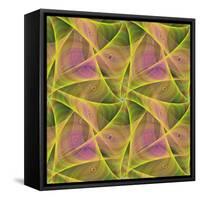 Seamless Abstract Veil Fractal Design-David Zydd-Framed Stretched Canvas