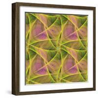 Seamless Abstract Veil Fractal Design-David Zydd-Framed Photographic Print