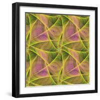 Seamless Abstract Veil Fractal Design-David Zydd-Framed Photographic Print