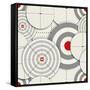 Seamless Background Of Targets-tovovan-Framed Stretched Canvas