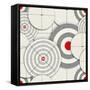 Seamless Background Of Targets-tovovan-Framed Stretched Canvas