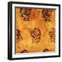 Seamless Background With American Indian Traditional Patterns-frenta-Framed Art Print