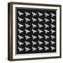 Seamless Birds Pattern-Sira Anamwong-Framed Art Print