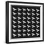 Seamless Birds Pattern-Sira Anamwong-Framed Art Print