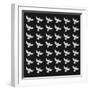 Seamless Birds Pattern-Sira Anamwong-Framed Art Print