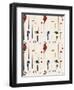 Seamless Cartoon Golf Game Pattern-notkoo-Framed Art Print