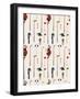 Seamless Cartoon Golf Game Pattern-notkoo-Framed Art Print