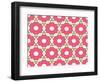 Seamless Colorful Floral Pattern Background-epic44-Framed Art Print