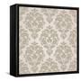 Seamless Damask Pattern.-kozyrina-Framed Stretched Canvas