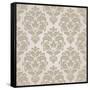 Seamless Damask Pattern.-kozyrina-Framed Stretched Canvas