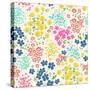 Seamless Ditsy Floral Pattern in Vector-IndiPixi-Stretched Canvas