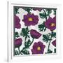 Seamless Floral Pattern-Fuzzyfox-Framed Art Print