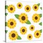 Seamless Floral Pattern-sldesign78-Stretched Canvas