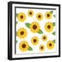 Seamless Floral Pattern-sldesign78-Framed Art Print