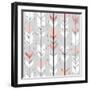 Seamless Geometric Pattern In Retro Style-Alisa Foytik-Framed Art Print