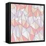 Seamless Geometric Pattern with Triangular Grid-tairen-Framed Stretched Canvas